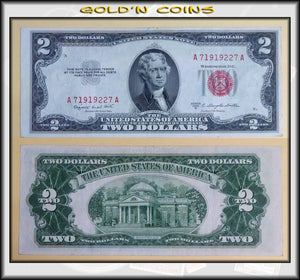 1953-B United States $2 Note
