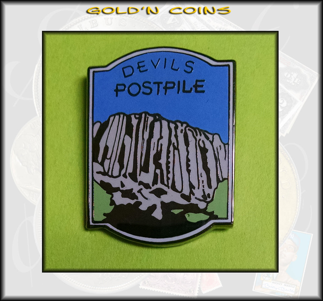 Devils Postpile National Monument Lapel/Collector Pin