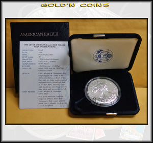 1998 Proof Silver Eagle in Original Government Packaging